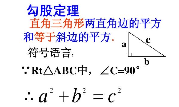 勾股定理三种图片图片