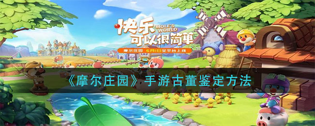 摩尔庄园手游古董鉴定方法