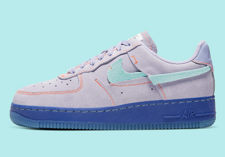 Nike Air Force 1 LX紫玛瑙配色发售 Nike Air Force 1 LX紫玛瑙配色实物赏析