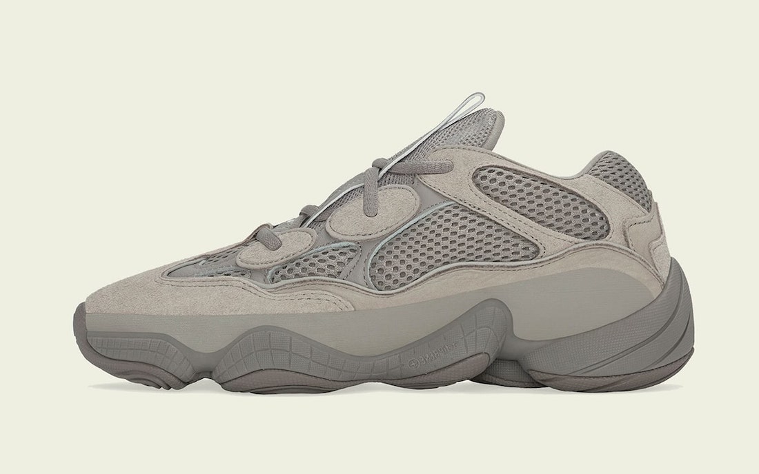 adidas,Yeezy 500,Ash Grey,GX36  下月发售！「浅灰」Yeezy 500 官图曝光！