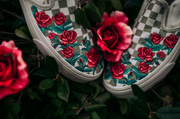 范斯玫瑰刺绣鞋好看吗 Vans Rose Embroidery多少钱