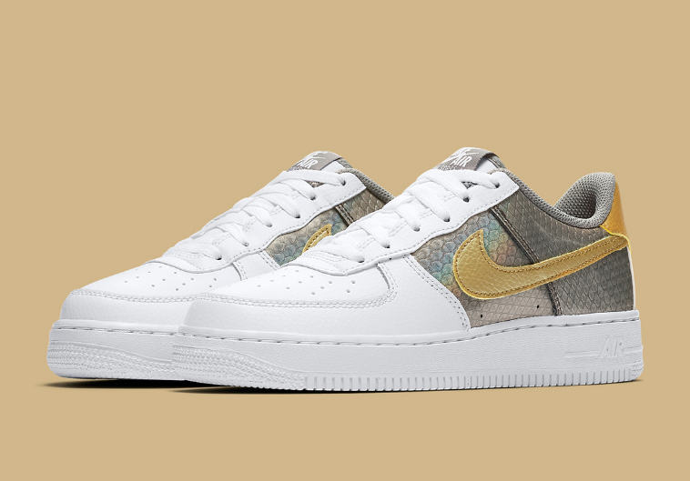 Nike Air Force 1 Kids 实物怎么样