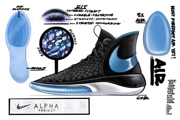 Nike正式发布最新篮球鞋款AlphaDunk