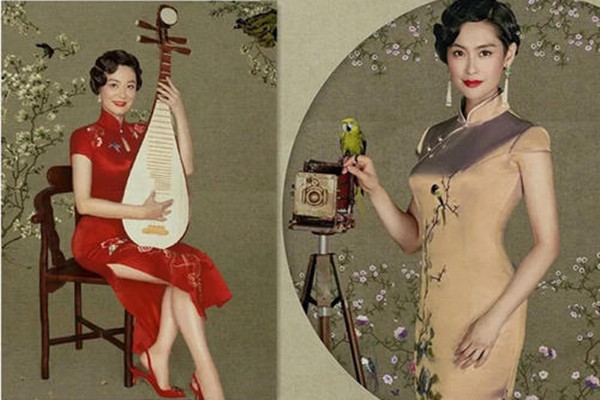 旗袍怎样选择外搭_穿旗袍适合穿什么鞋