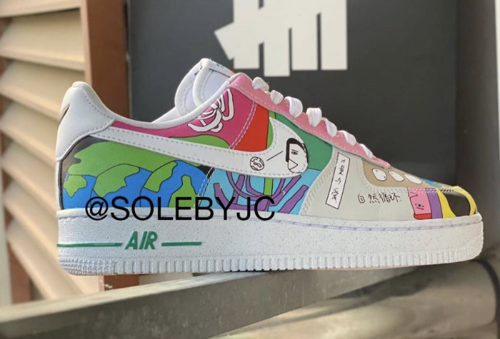 RuoHan Wang x AF1 实物曝光！