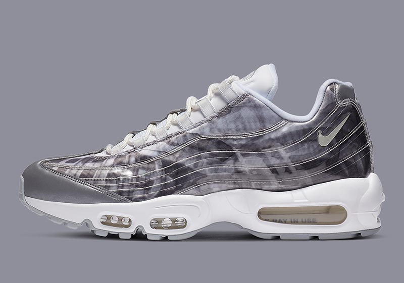 Nike,Air Max 95,DA4301-100,X-R  X 光透视效果！这双 Air Max 95 太酷了！