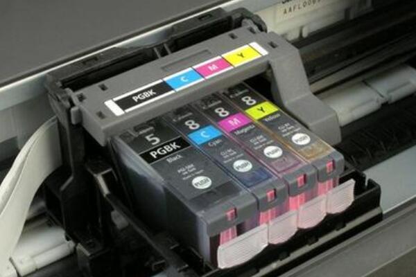 佳能打印机更换墨盒的方法教程