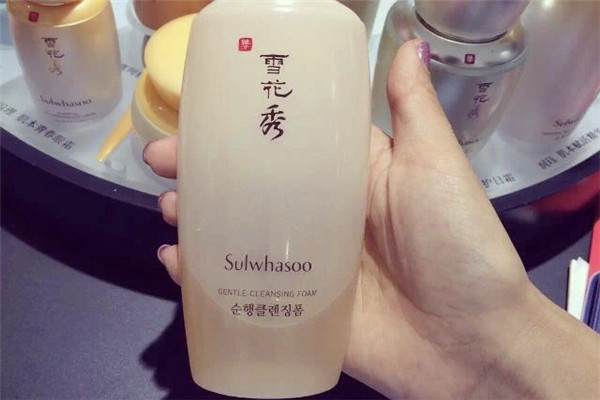 雪花秀顺行洗面奶功效及作用及真假辨别方法