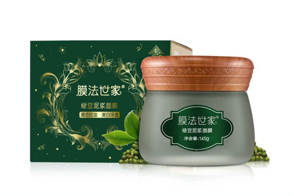 膜法世家绿豆泥浆面膜使用方法