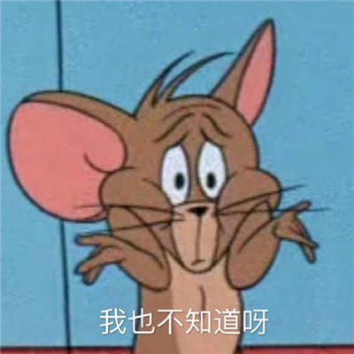 猫和老鼠暴走可爱表情包